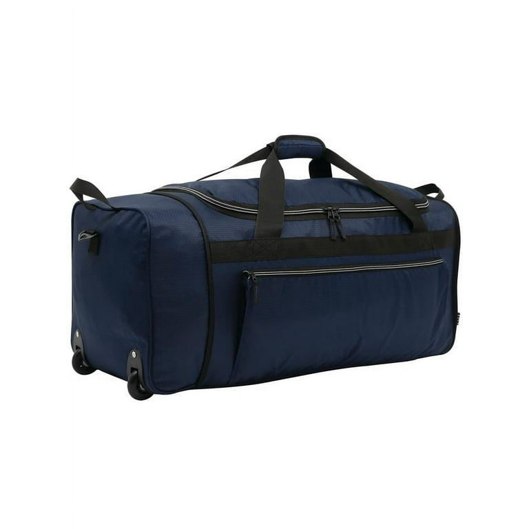 Protege 28 Large Collapsible Rolling Travel Duffel Navy