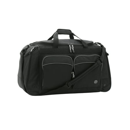 Protégé 28" Polyester Sport and Travel Duffel Bag, Black