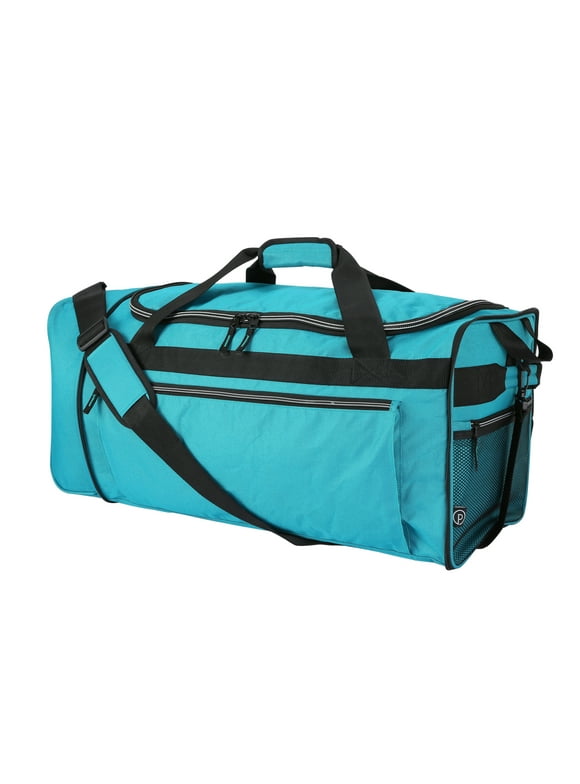 Protégé 28" Rolling Collapsible Travel Duffel Bag, Teal