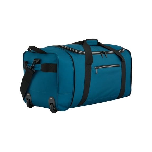 Protg Navigation 28-inch Large Collapsible Rolling Duffel, Blue