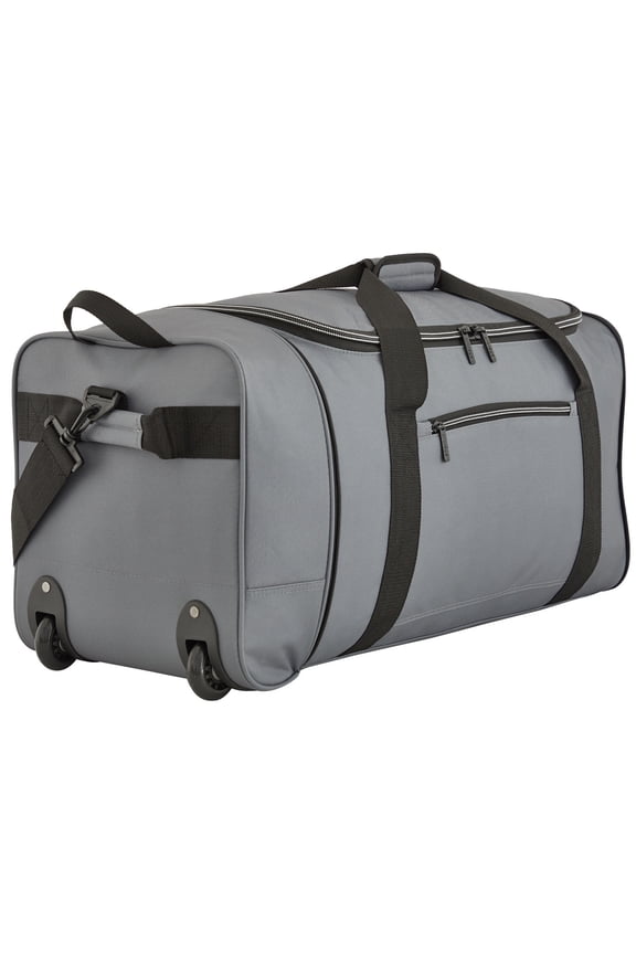 Protg 28" Navigation Collapsible Rolling Duffel, Gray