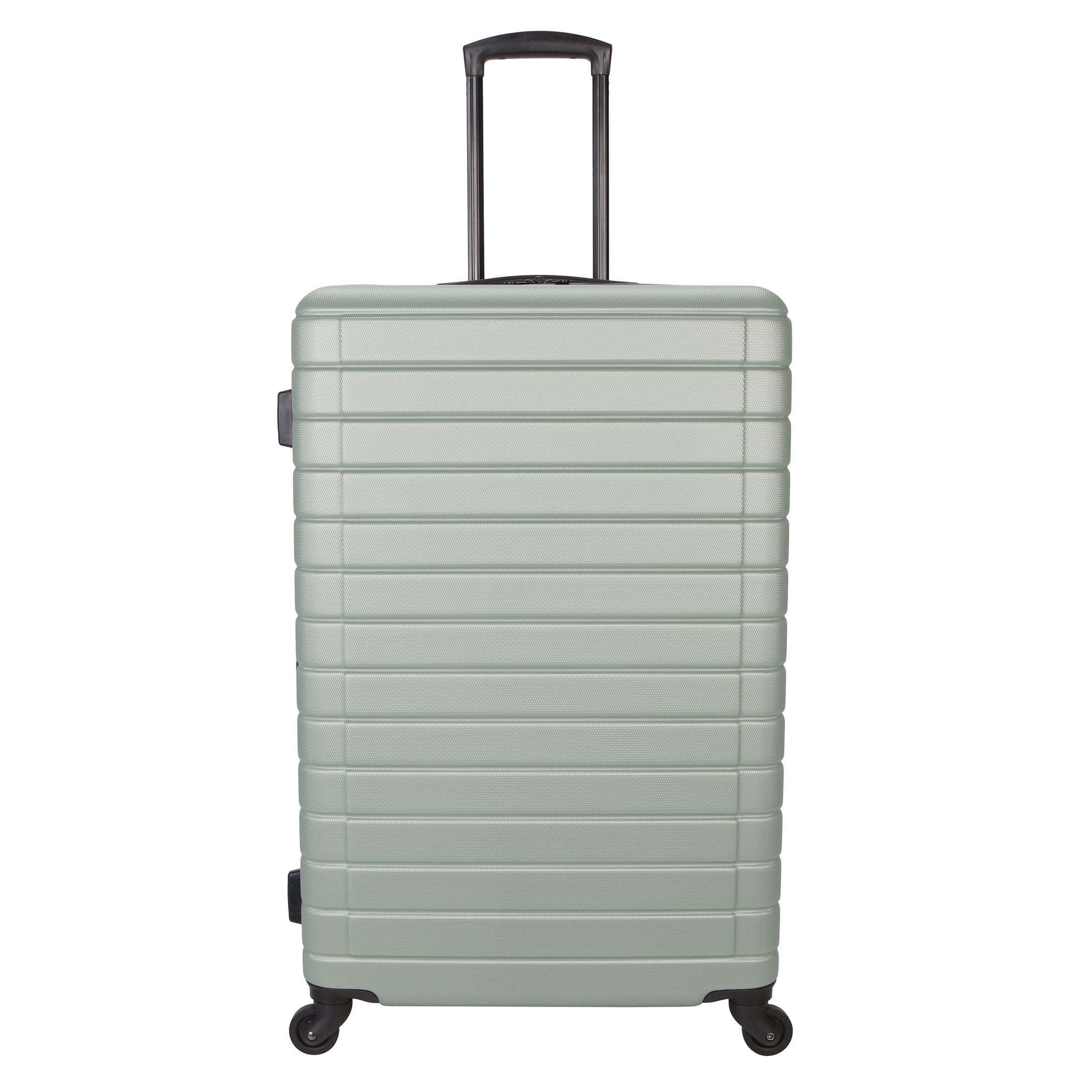 Protégé Vacationer 28-inch Checked Expandable Hardside Luggage With 360-Spinner Wheels and Divider Pockets, Pastel Green - Walmart.com