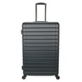 thumbnail image 1 of Protégé Vacationer 28-inch Checked Expandable Hardside Luggage With 360-Spinner Wheels and Divider Pockets, Dark Grey, 1 of 10