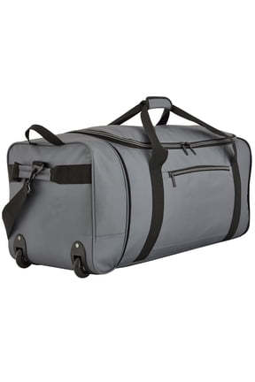 Navigation Collapsible Rolling Duffel Bag, 32 in, Gray