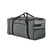 Prot g  Navigation 36-Inch Jumbo Tri-Fold Collapsible Rolling Locker Duffel Bag, Gray