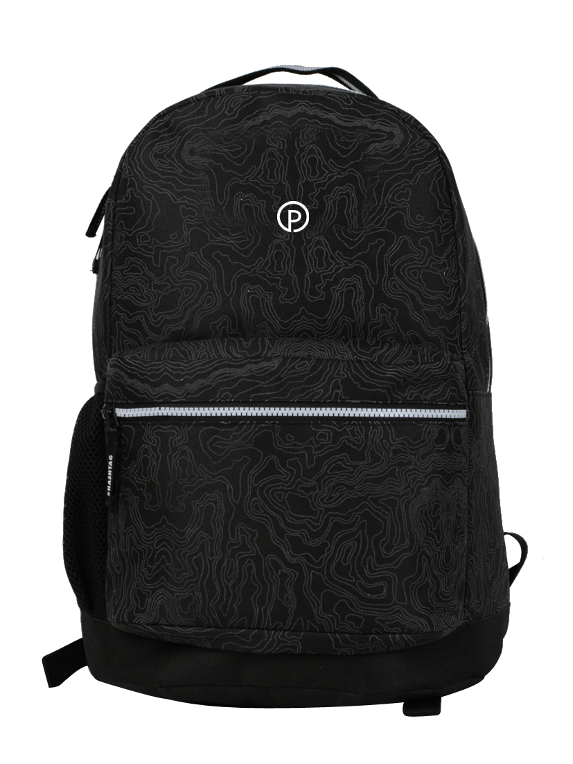 Protégé Black Sports Backpack with Adujstable Straps - image 1 of 5
