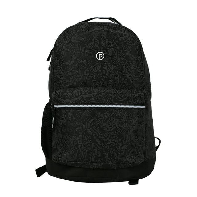 Protégé Black Sports Backpack with Adujstable Straps