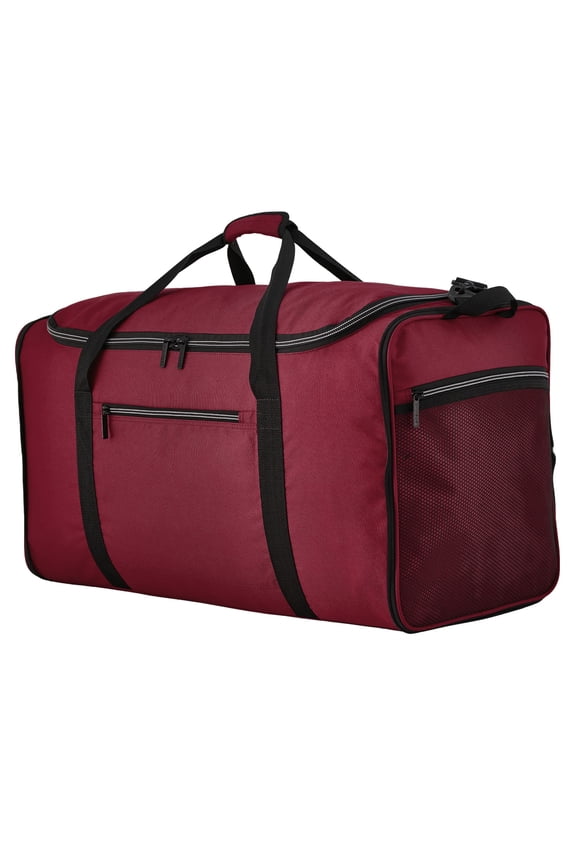 Protégé Navigation 28" Large Collapsible Travel Duffel, Red