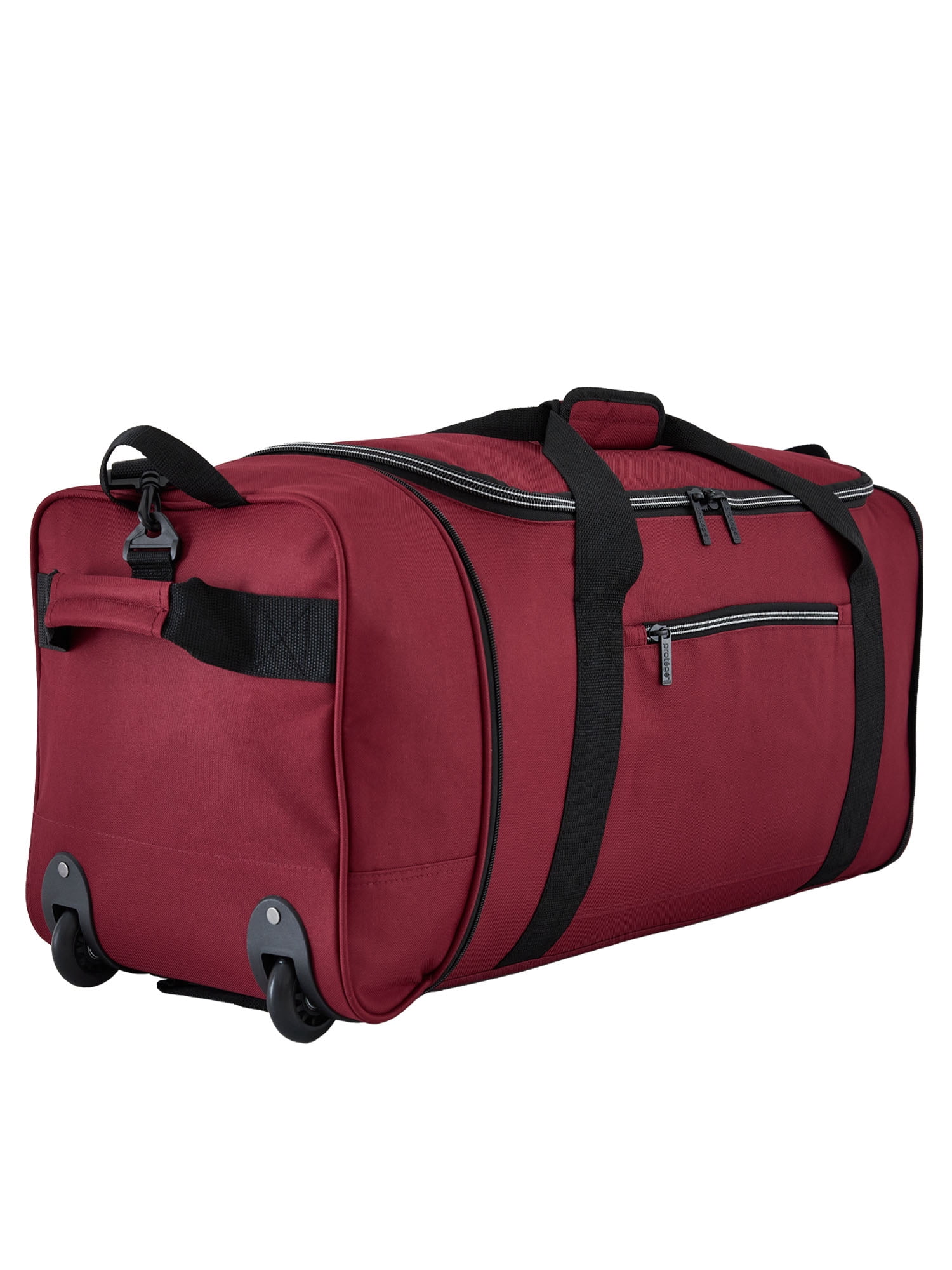 Protégé 28-inch Collapsible Rolling Duffel Bag, Red