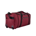 thumbnail image 1 of Protégé Navigation 28-inch Collapsible Rolling Duffel, Red, 1 of 8