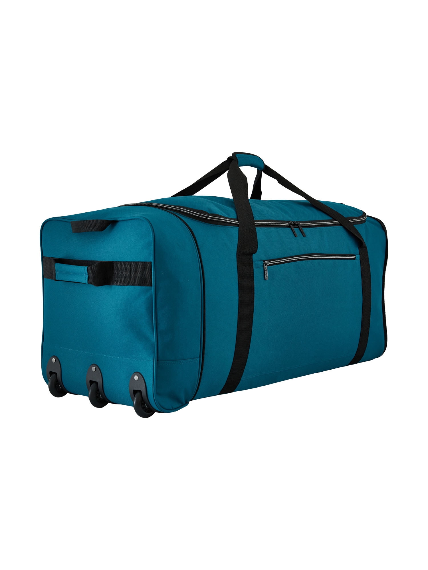 Protégé Navigation 36-inch Jumbo Tri-Fold Collapsible Rolling Locker Duffel, Blue