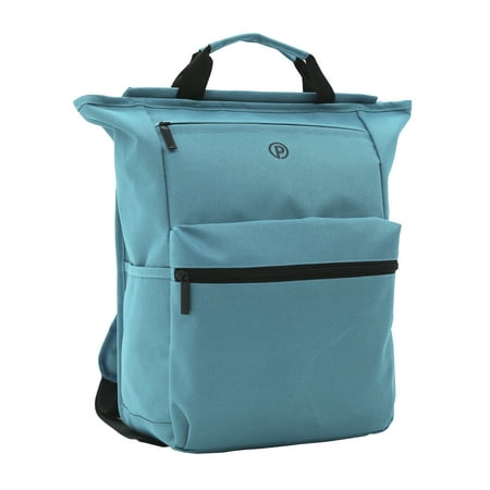 Protege Protégé 15" Backpack - Tote Bag with Padded Laptop Section, Teal