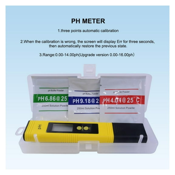 Protable LCD Digital PH Meter Pen of Tester Aquarium Pool Water Wine Urine ph-2 ph-02 ,Multifunctional