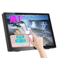 thumbnail image 1 of Protable Monitor 10.1 Inch1920x1200 16:10 HD 60Hz IPS Panel Touchscreen Secondary Monitor HDMI Compatible With PC Raspberry, 1 of 11