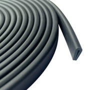 Protalwell Rubber Edge Trim, Length 20Ft, 1/16 U Channel Edge Trim, Edge Protector For Sheet Metal, U Shaped Gasket