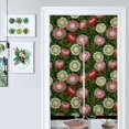 thumbnail image 1 of Protea Floral Pattern Door Curtain Nordic Living Room DoorCurtain Porch Partition Curtain Kitchen Rative Half Curtain, 1 of 4