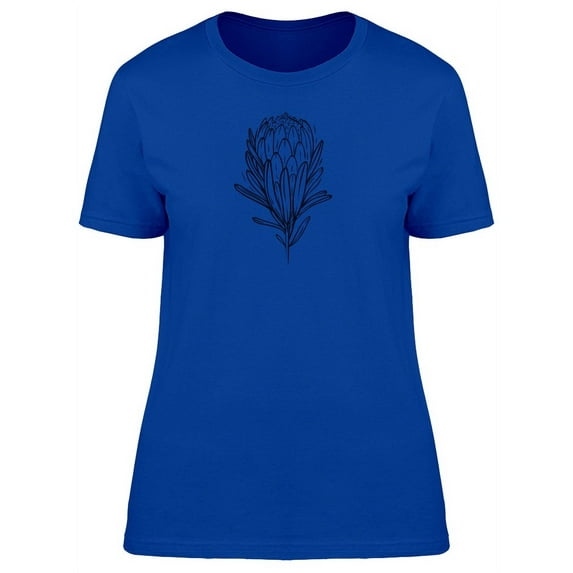 Protea Flower Transparent T-Shirt Women -Image by Shutterstock, Female Small