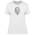 thumbnail image 1 of Protea Flower Transparent T-Shirt Women -Image by Shutterstock, Female Small, 1 of 2