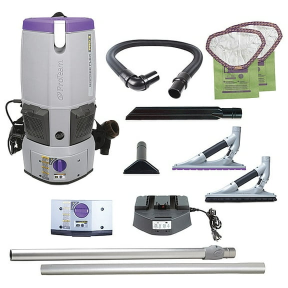 Proteam Cordless Vacuum Kit, Li-Ion, 10A Current, Voltage: 36 V 107645