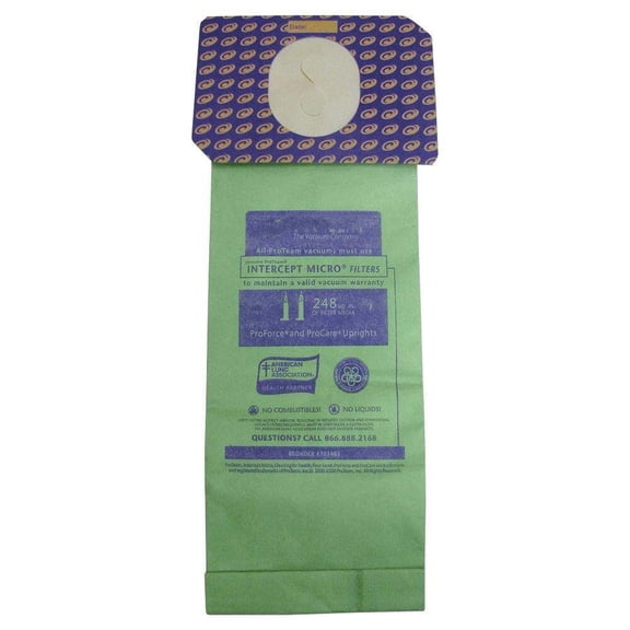 Proteam INTERCEPT MICRO Fits ProTeam ProForce 1500 HEPA, 1500XP HEPA, 1200XP HEP