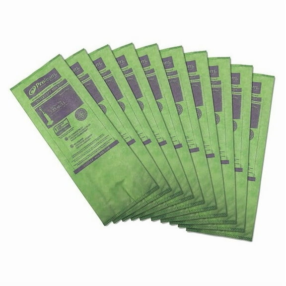 Proteam Vacuum Bag,11 in H,Cloth,PK10 107502