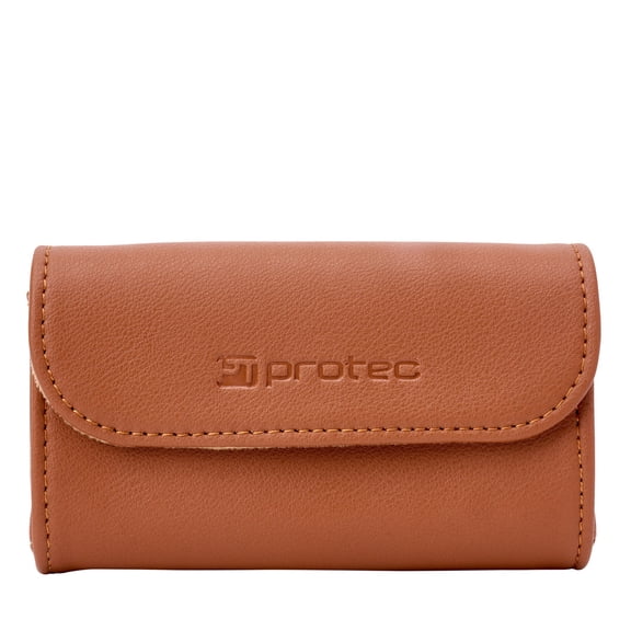 Protec French Horn Mouthpiece Pouch - INGO, 4-Piece Cocoa