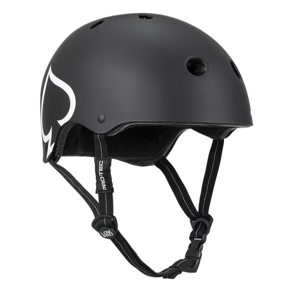 Protec Low Pro Certified SM/MD 20.85 to 22.45in (53 to 57 cm) Matte Black BMX/Skate