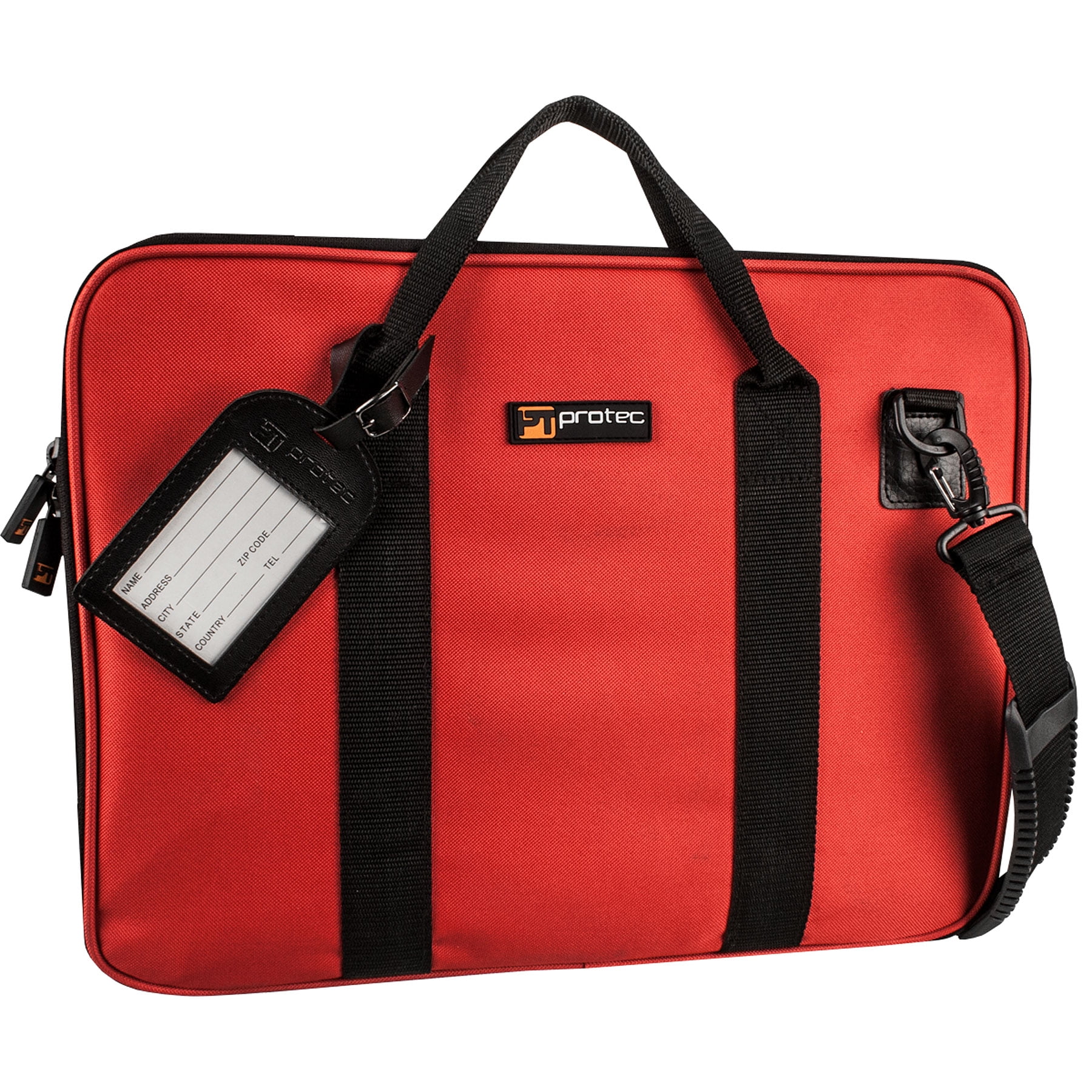 Protec Slim Portfolio Bag, Red