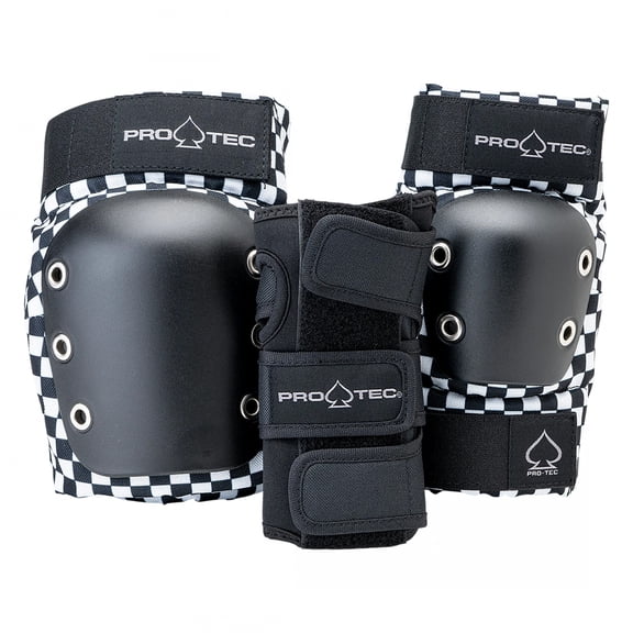 Protec Street Gear Open Back Checkerboard MD Unisex