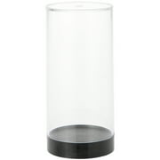 Protech CC-5 Round Storage / Display Acrylic Action Figure Display Case with Black Base, 2.25 W x 4.75 H x 2.25 D, 2-Pack