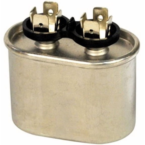 Protech Single Oval Metal Finish Capacitor 4/440