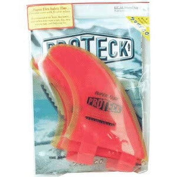 Proteck Super Flex FCS Thruster Set 4.5 Red/Yellow