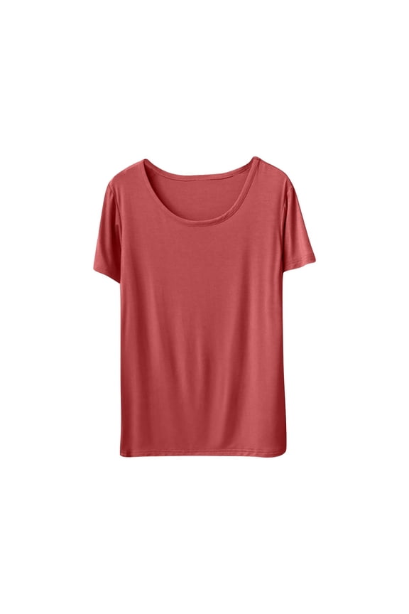 Protect 100% Merino Wool T Shirts Women Crew Neck Tops Short Sleeve Odor Resistance Base Layer Travel Hiking Tee Shirt