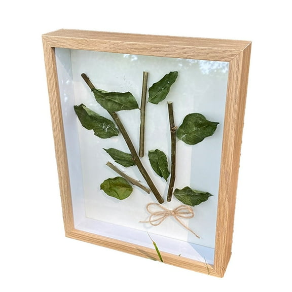 Protect And Display Wedding Memories With This 3D Shadow Box Frame Transparent Glass Front Multiple Color Choices