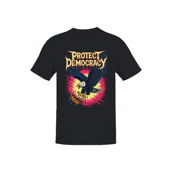 Protect Democracy Eagle Design Men's T-shirt