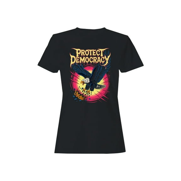 Protect Democracy Eagle Design Women's T-shirt