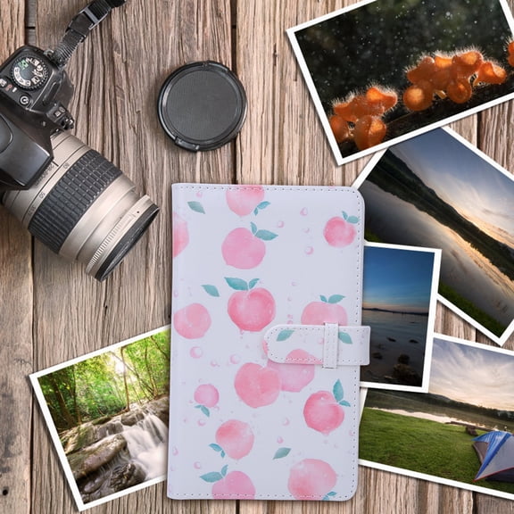 Protect Display Photos: 3,Inch PU Leather Album for , Holds 96 Prints, Tickets Cards