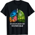 thumbnail image 1 of Protect Environment Unique Design Black T-Shirt Short Sleeve Tee Unisex, 1 of 5