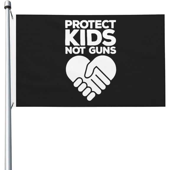 Protect Kids Not Guns Flag 3x5 FT Bright Flags