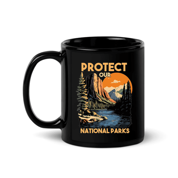 Protect National Parks Protest Justice Hiking Mug For Coffee Lover, Funny Ceramic Mug 11Oz-15Oz