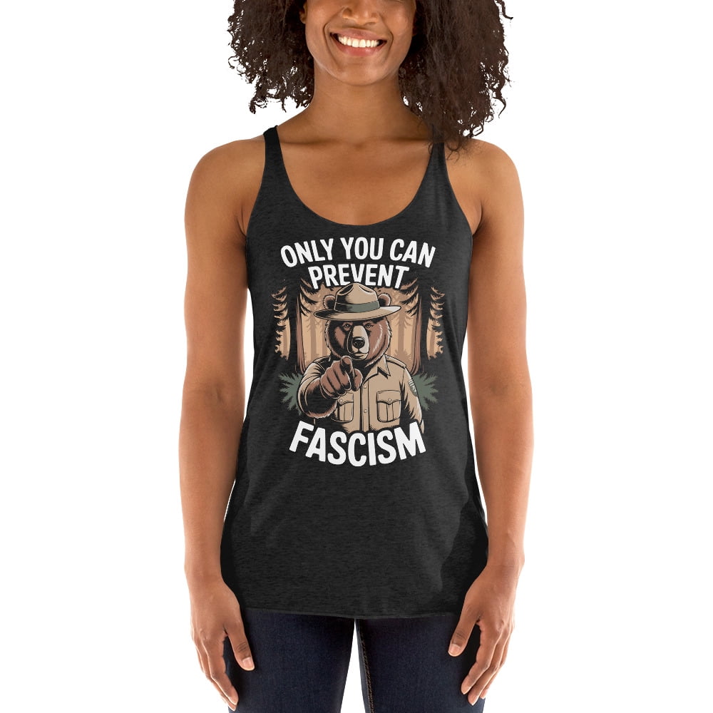 Protect National Parks Support Liberal Political Women's Racerback Tank ...