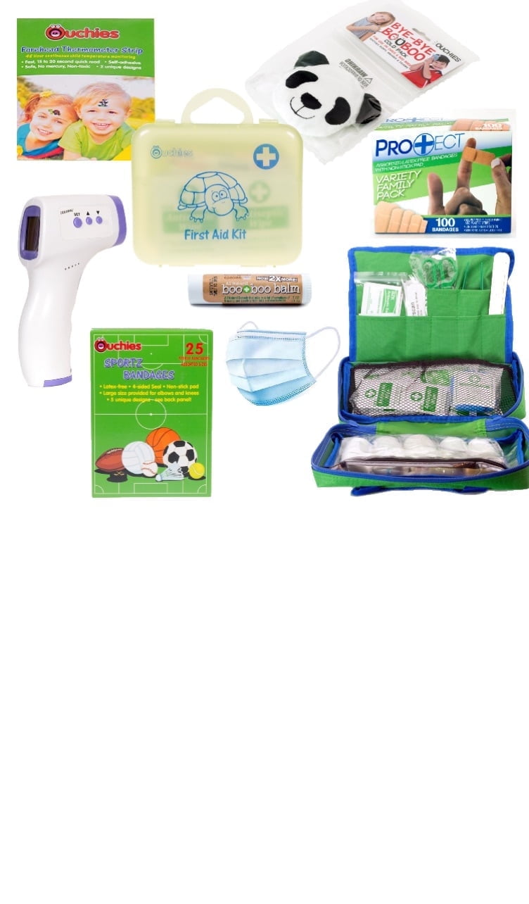 Protect & Ouchies Sportz Mega Kids First Aid and Bandages Kits