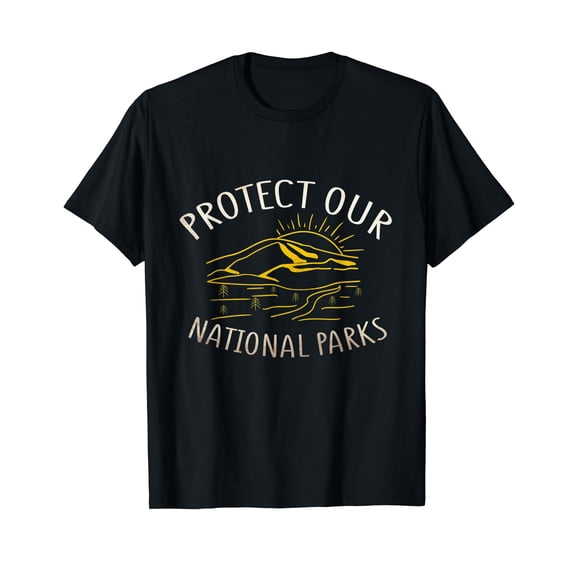 Protect Our National Parks - Natur Love Environmental Hiking T-Shirt