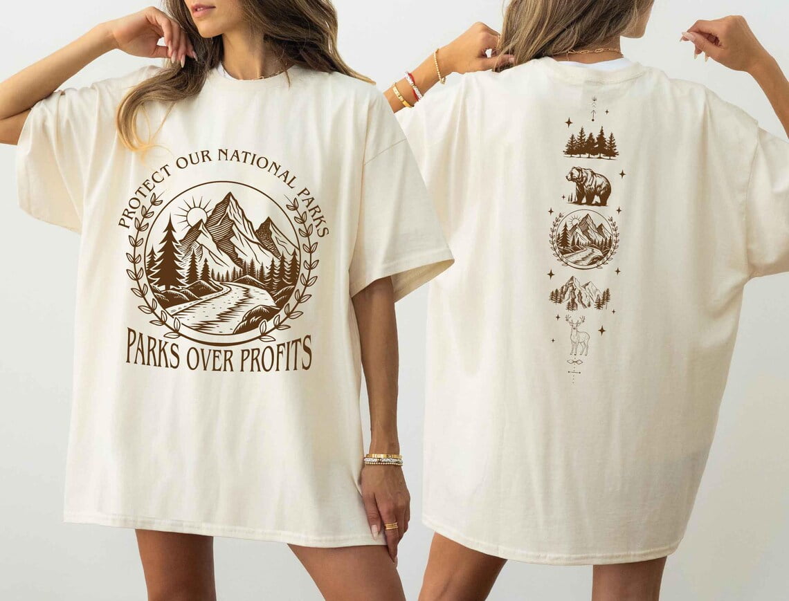 Protect Our National Parks Shirt, Parks Over Profit Granola Girl Shirt ...