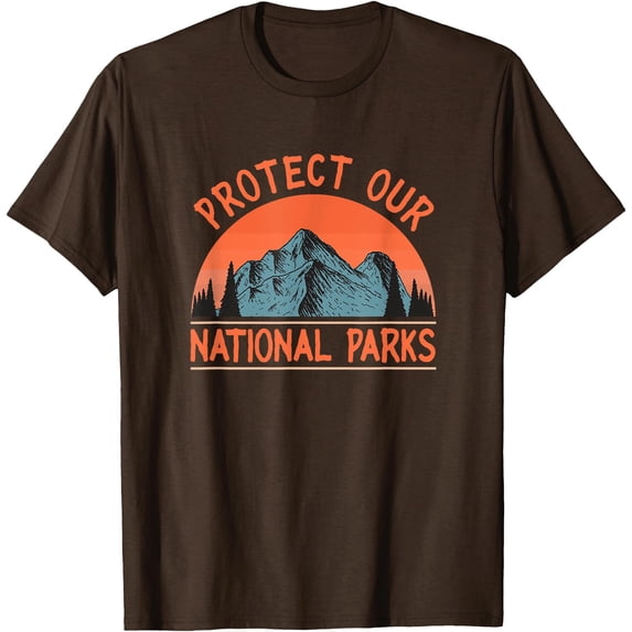 Protect Our National Parks, US Alt Resist Unisex T-Shirt for Men Women Kids Toddler,Dark Chocolate Color,Size 5XL