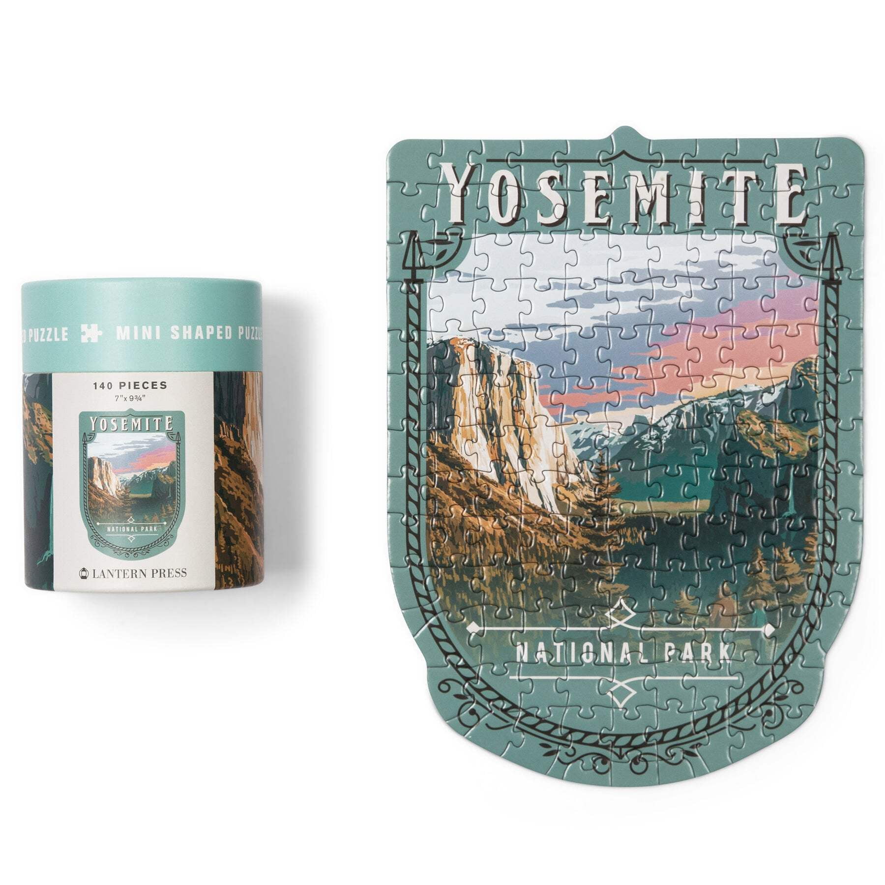 Protect Our National Parks Yosemite Mini Shaped Jigsaw Puzzle