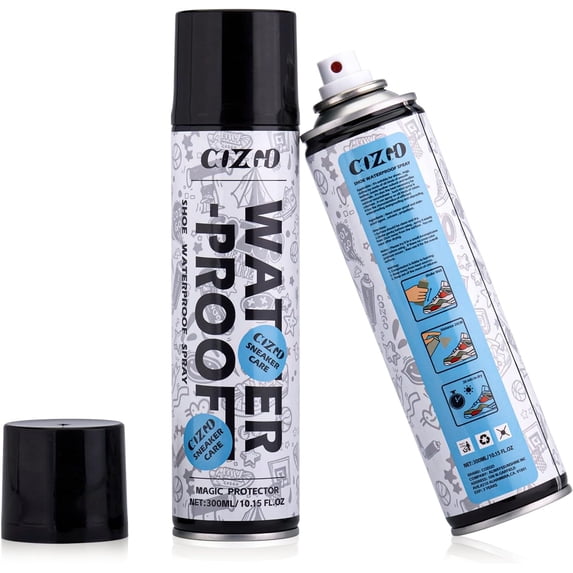 Protect Shoe Protector Spray, Rain & Stain Waterproof Shoe Spray, Nano Protection for Sneaker, Suede, Leather,10.15FlOz