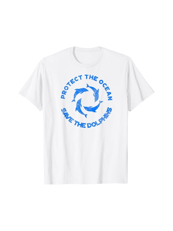 Protect The Ocean Save The Dolphins T Shirt