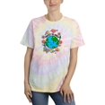 thumbnail image 1 of Protect The World Quote Tie Dye Spiral Women -Image by Shutterstock, Female x-Large, 1 of 4