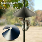 Protect Your Bird Feeder with Hesroicy's Anti-Rust Squirrel Guard - Available in 12/14/16/18 Inches, Easy to Assemble, and Weather-Proof